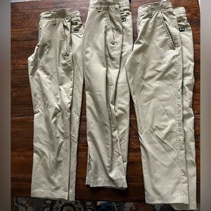 Boys UA school pants, 3 pairs